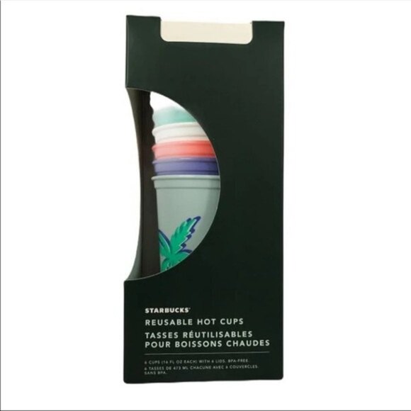 Starbucks Reusable Hot Cups 2020‎ Summer Tropical - Picture 3 of 4